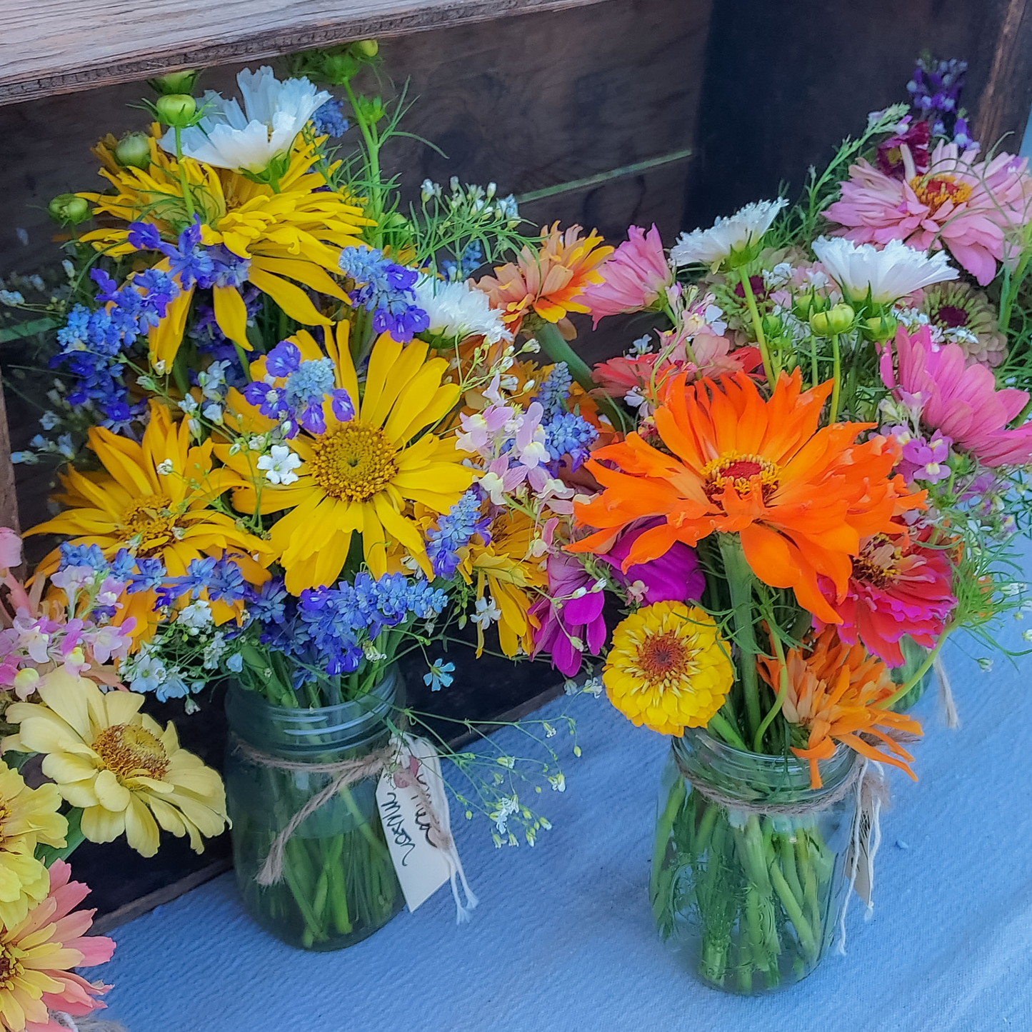 Jar Bouquets
