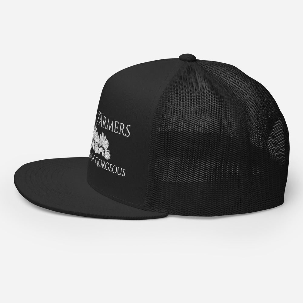 No-Till Flower Farmer Trucker Hat