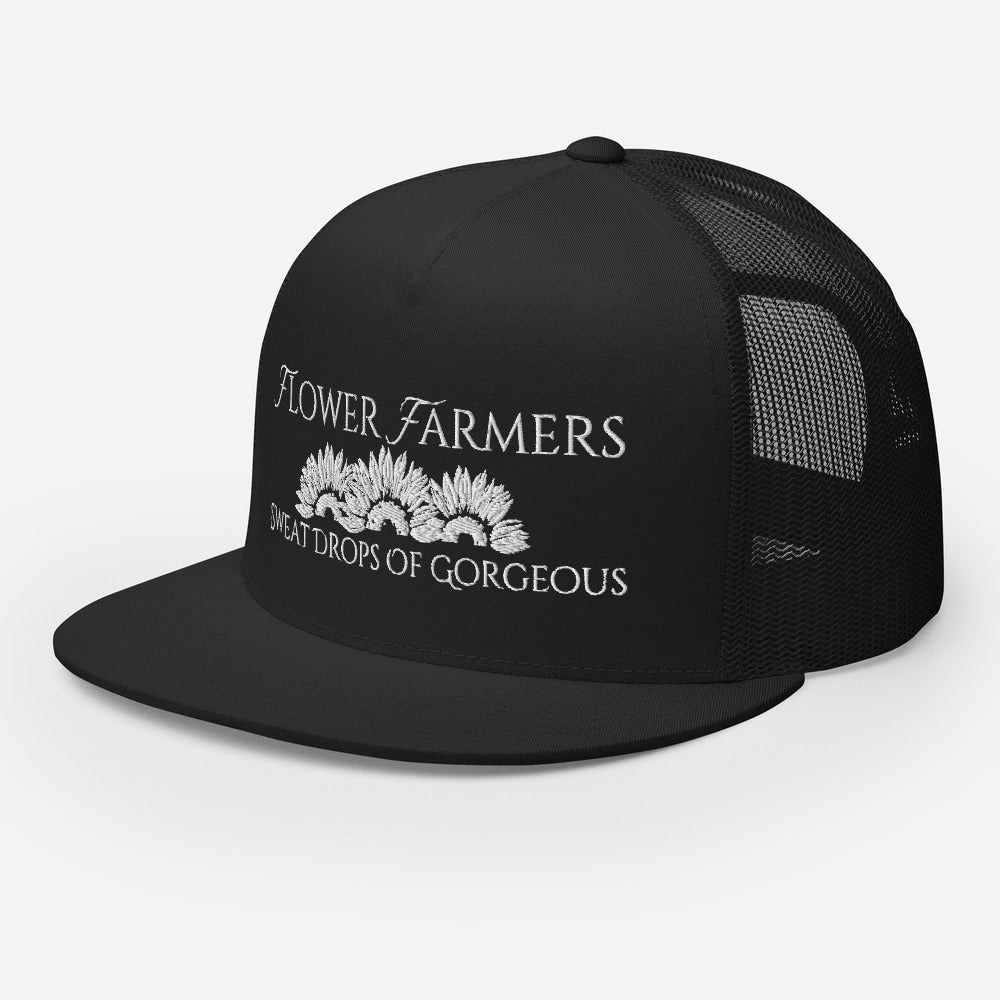 No-Till Flower Farmer Trucker Hat