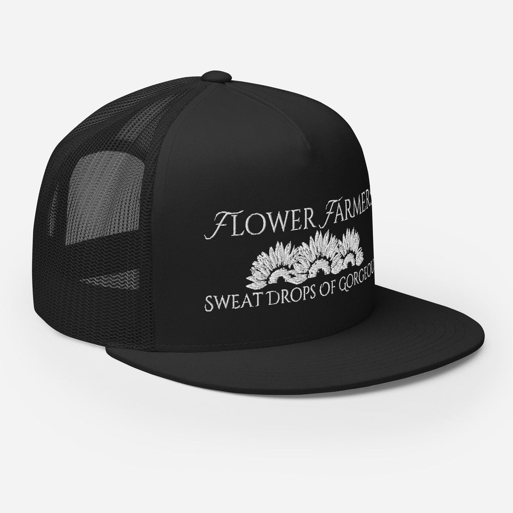No-Till Flower Farmer Trucker Hat