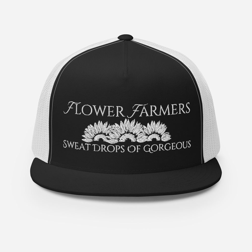 No-Till Flower Farmer Trucker Hat