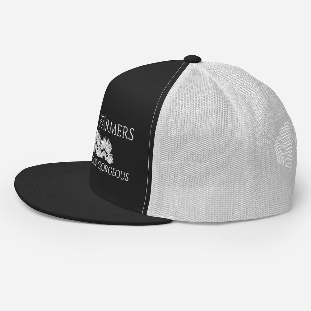 No-Till Flower Farmer Trucker Hat