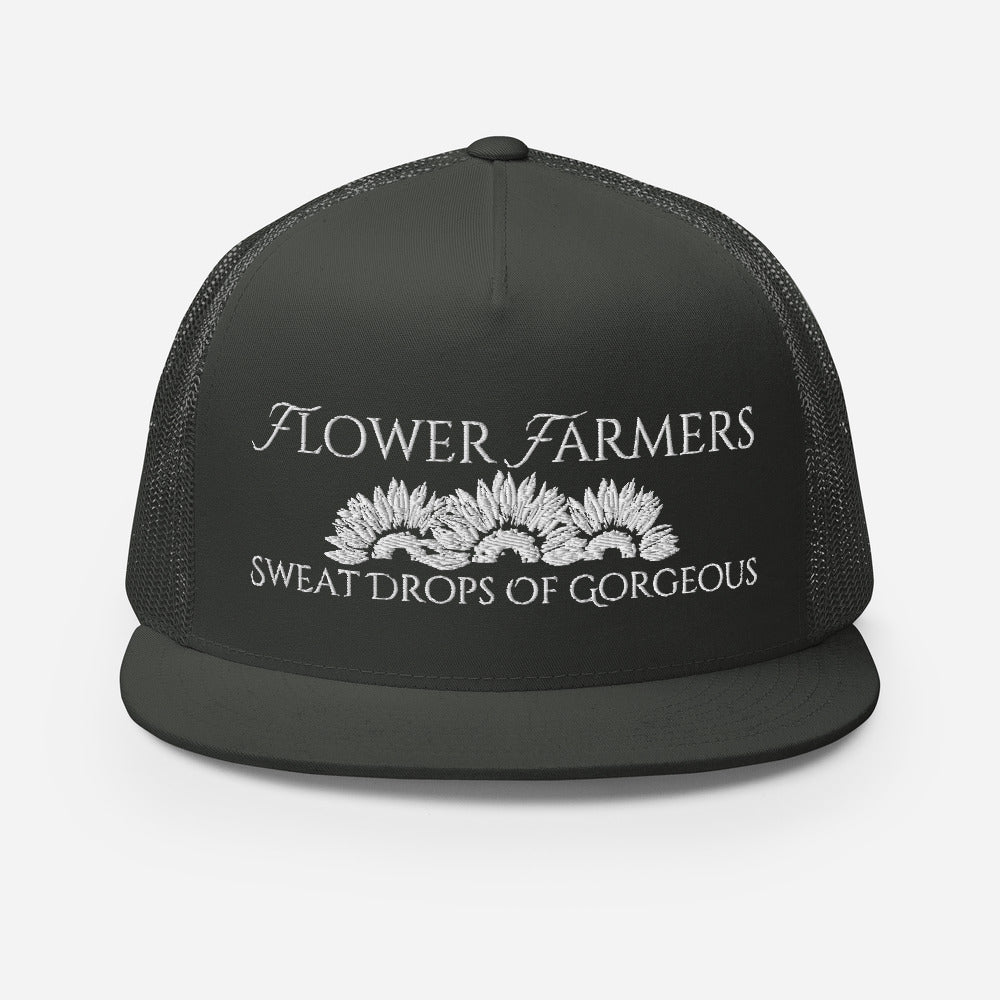 No-Till Flower Farmer Trucker Hat