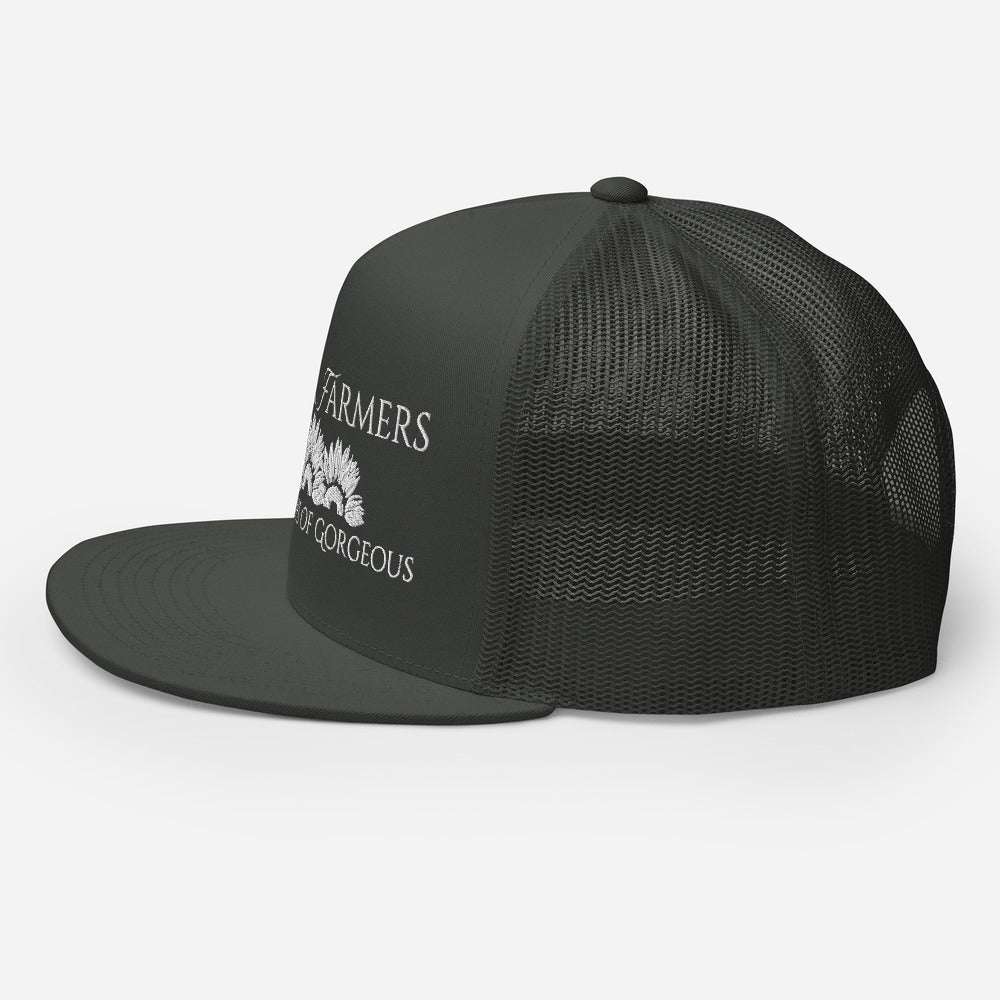No-Till Flower Farmer Trucker Hat